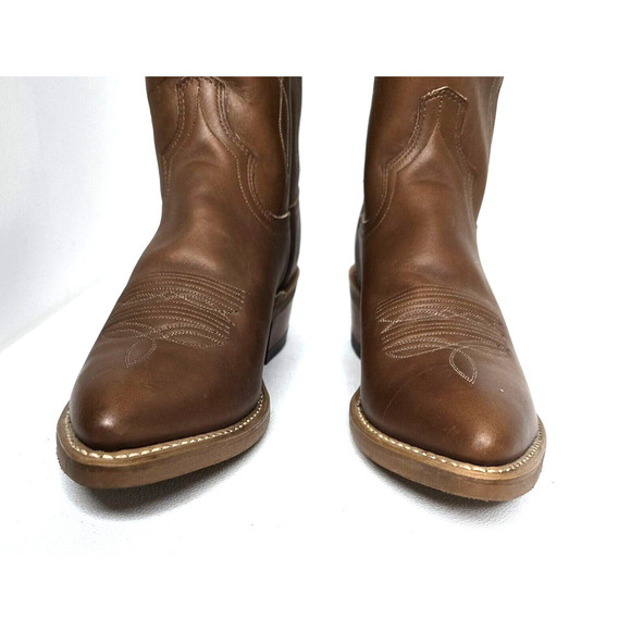DAN POST WESTERN LEATHER Mens Boots Avonite Sole 10D NEW - Picture 4 of 9